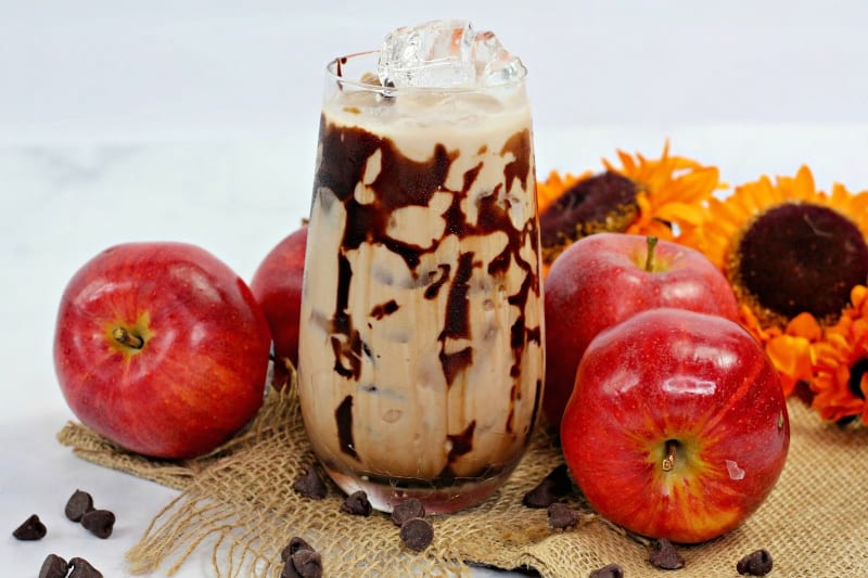 Chocolate Caramel Apple Cocktail