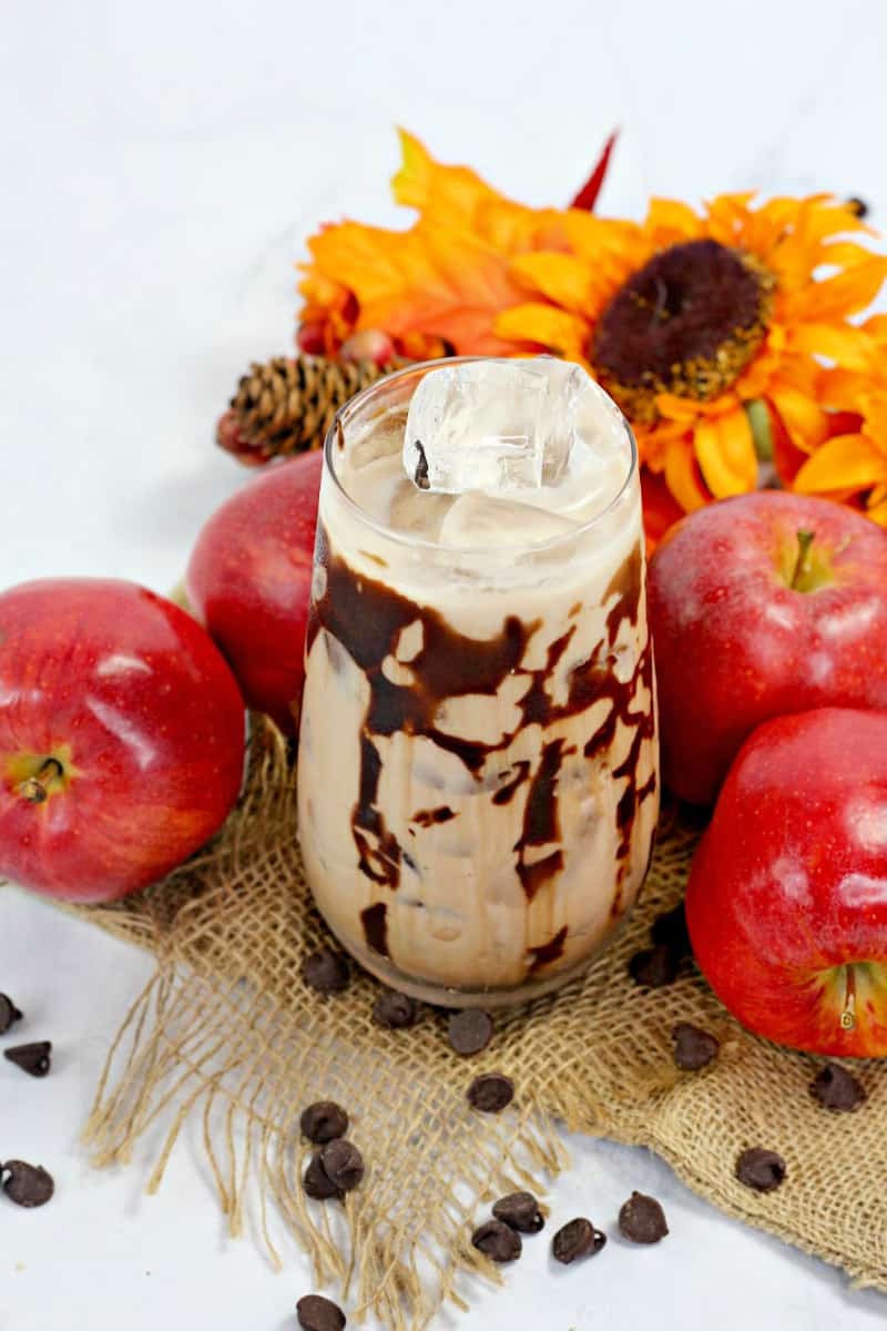 Chocolate Caramel Apple Cocktail