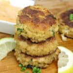 Southern Style Crab Cakes with Spicy Tartar Sauce