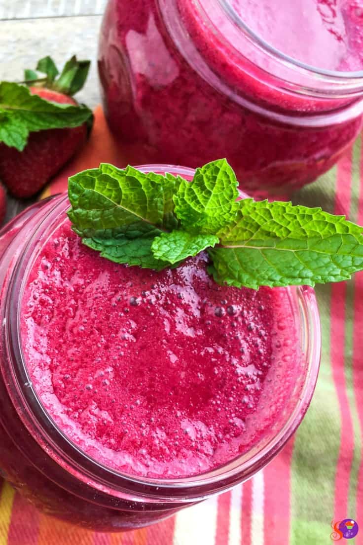 This mixed berry beet smoothie makes for an easy and nourishing breakfast, and it can even be enjoyed as a healthy snack. It calls for a few common ingredients and takes very little time. Best of all, it tastes as good as it looks!