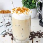 Caramel Brulee Crunch Iced Coffee