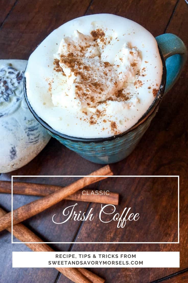 Irish Coffee Recipe - Deliciously Smooth and Creamy Adult Drink 1 Irish Coffee recipe