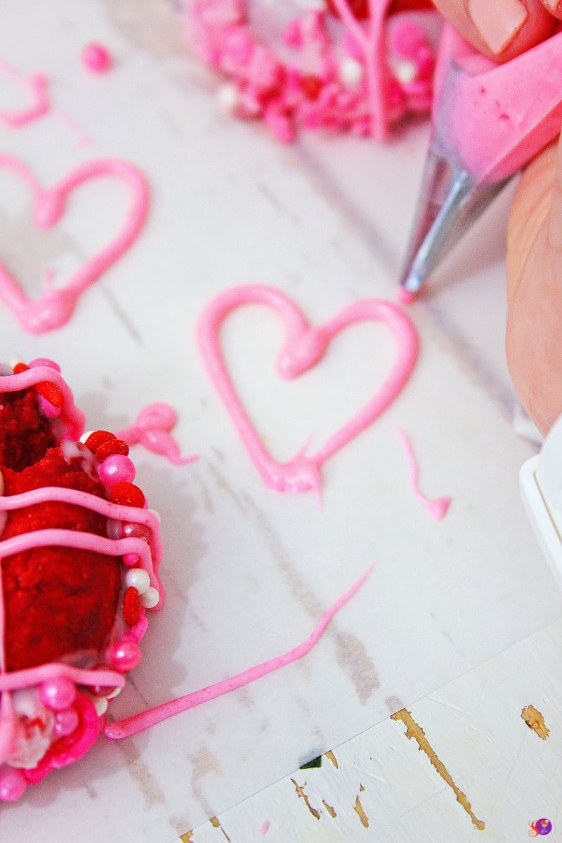 Valentine Thumbprint Cookies