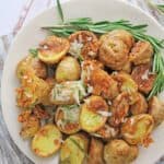 Air Fryer Parm Rosemary Potatoes