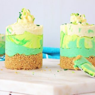 St. Patrick's Day Cheesecake