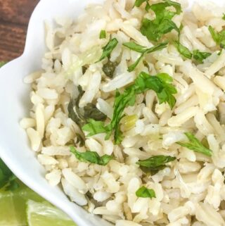 Instant Pot Cilantro Lime Rice