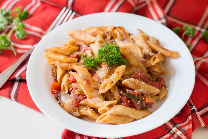 Instant Pot Parsley Penne Pasta