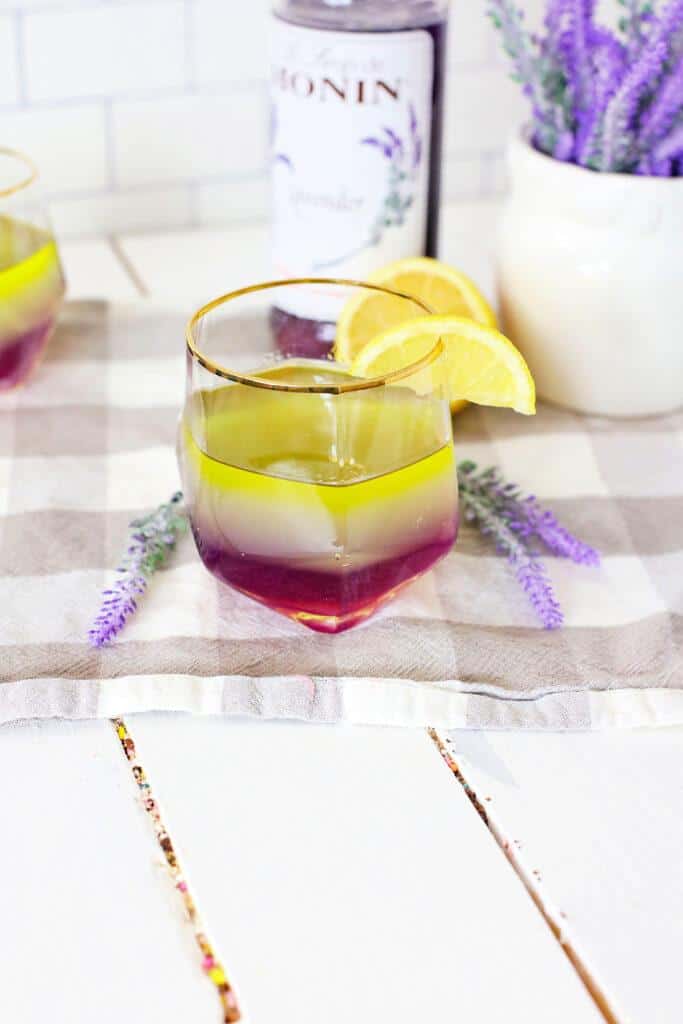 Lavender Lemon Cocktail