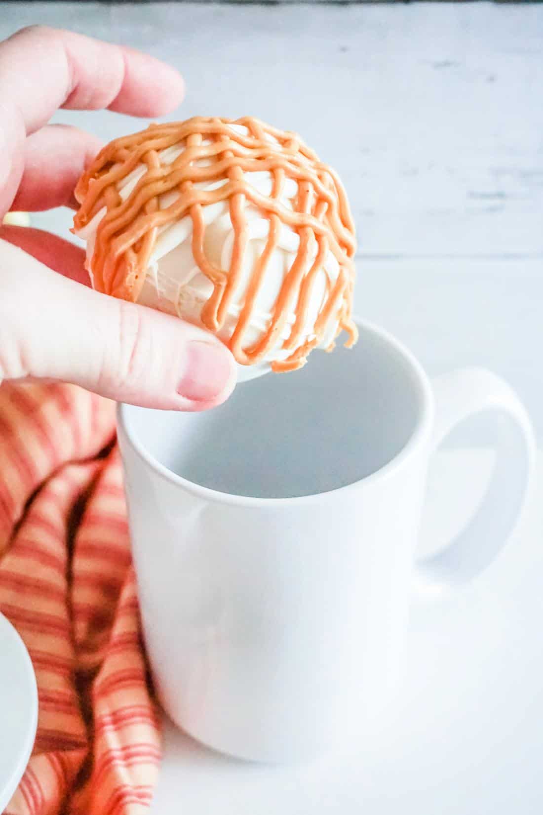 Peanut Butter Hot Cocoa Bombs - Sprinkle of Flavor