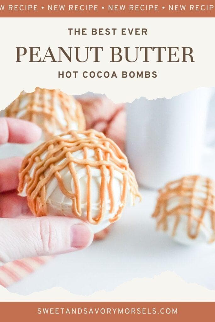Peanut Butter Hot Cocoa Bombs 1 Peanut Butter Hot Cocoa Bombs