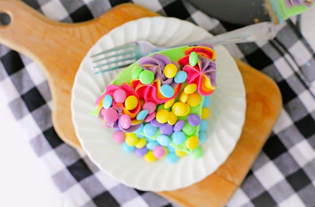 Easter M&M Cheesecake