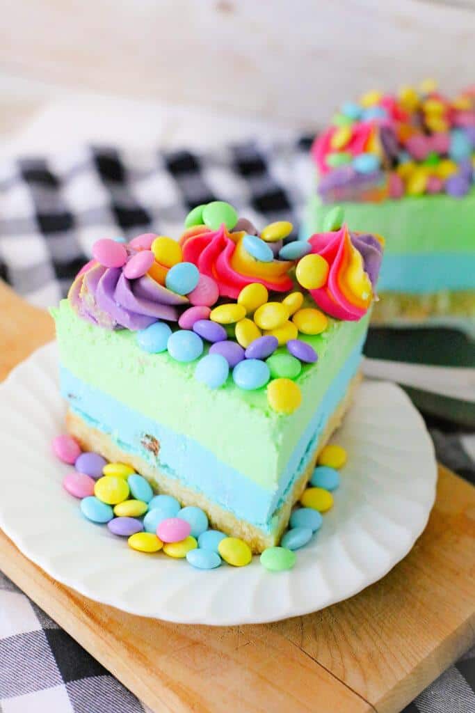 Easter M&M Cheesecake