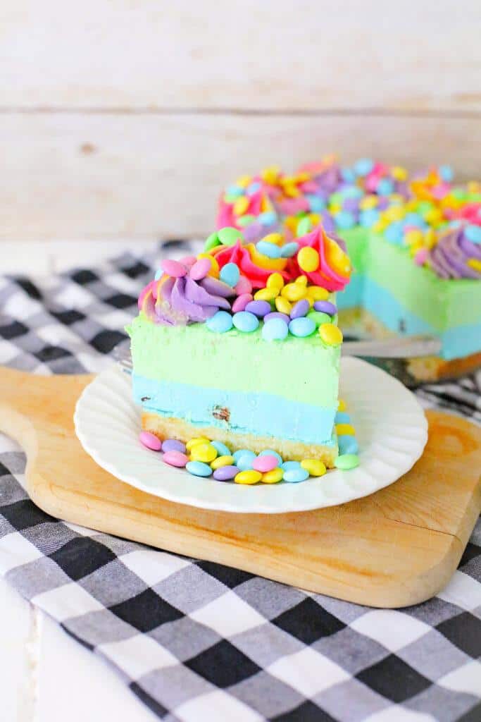 Easter M&M Cheesecake