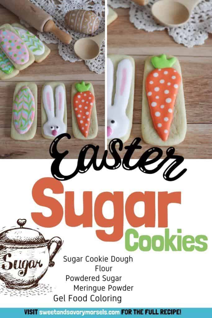 Easter sugar cookies