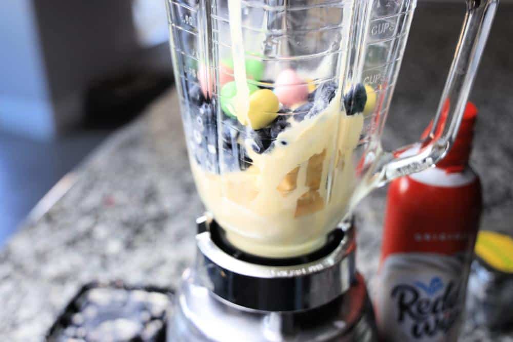 Hershey's Egg Blueberry Shake