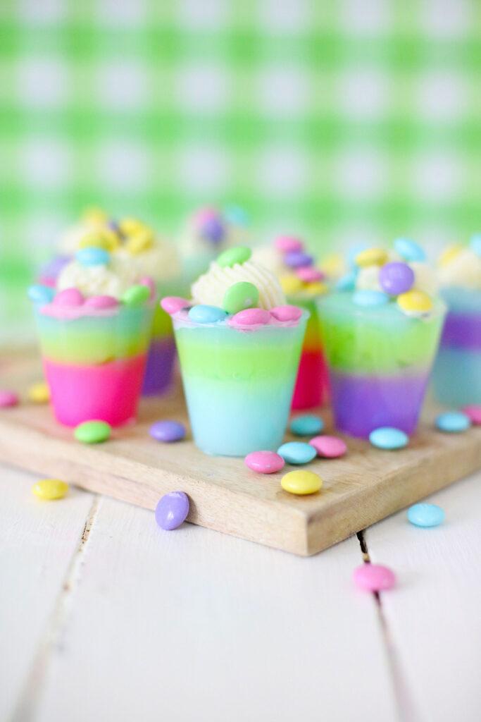 The Best M&M’s Easter Jello Shots