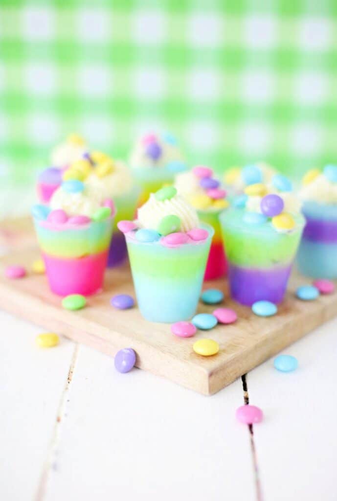 The Best M&M’s Easter Jello Shots