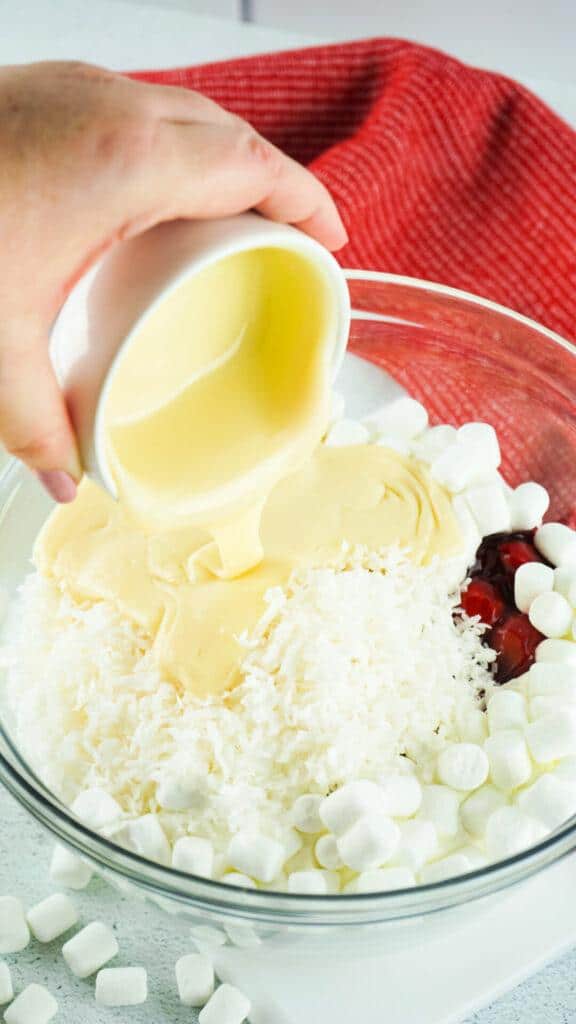 Smooth and Creamy Cherry Fluff Salad