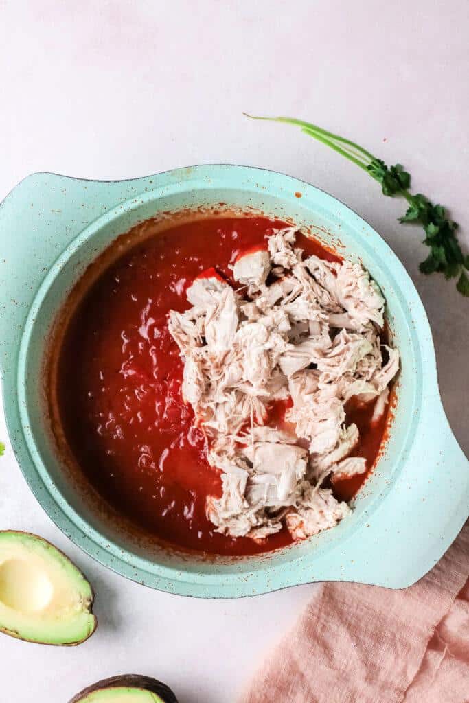 Quick and Easy Chicken Tinga