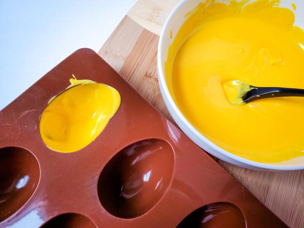 The Best Yellow Easter Egg Hot Cocoa Bombs 4 Yellow Easter Egg Hot Cocoa Bombs