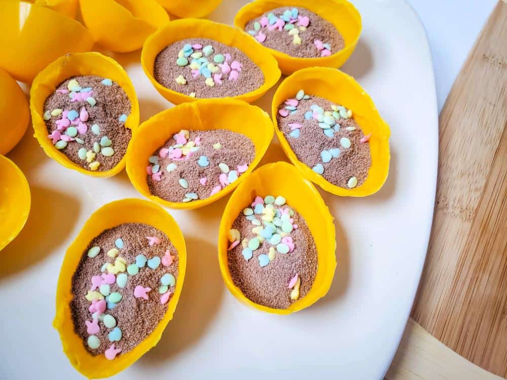 The Best Yellow Easter Egg Hot Cocoa Bombs 8 Yellow Easter Egg Hot Cocoa Bombs
