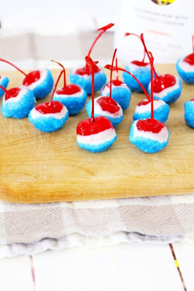 Mouth-Watering Boozy Patriotic Cherries 2 Mouth-Watering Boozy Patriotic Cherries