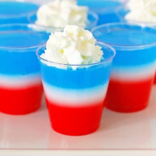Red, White, And Blue Whipped Cream Jello Shots 13 Red, White, And Blue Whipped Cream Jello Shots