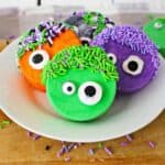 Fun and Colorful Monster Eye Oreos