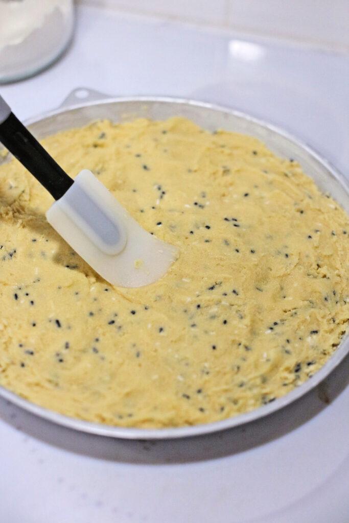 Halloween M & M Cookie Cake