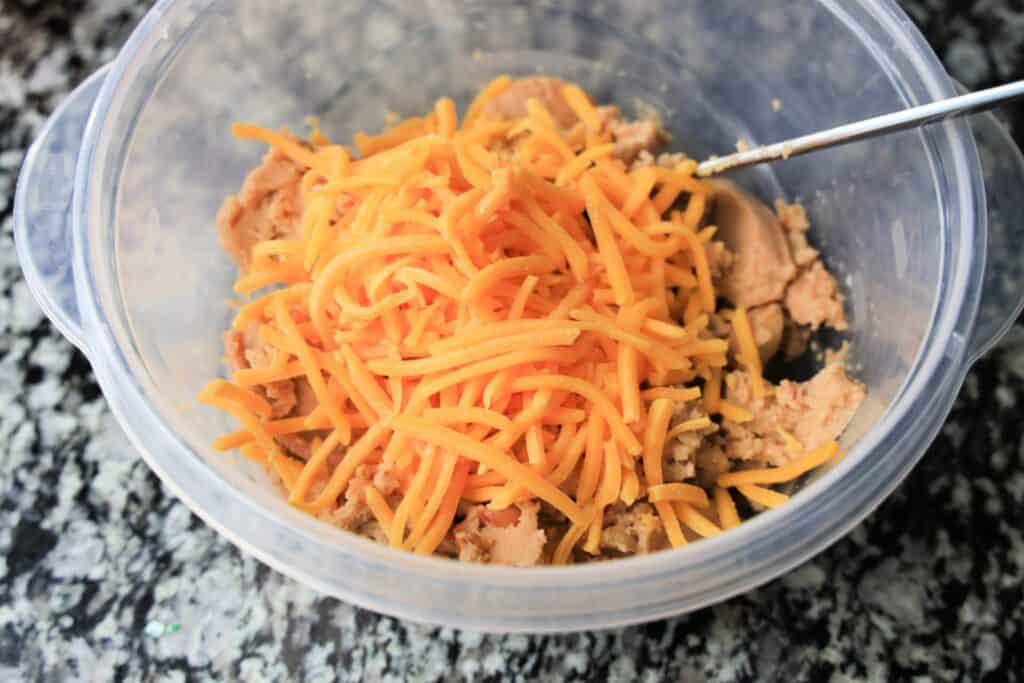 Halloween Spider Bean Dip