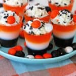 Easy Layered Halloween Jello Shots
