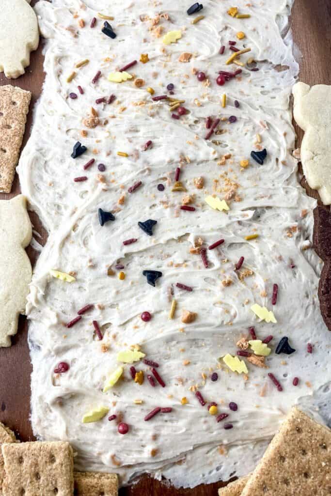 Harry Potter Butterbeer Frosting Board