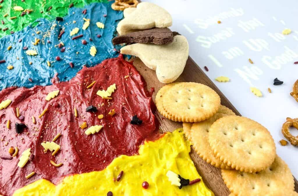 Harry Potter Sorting Hat Frosting Board Recipe