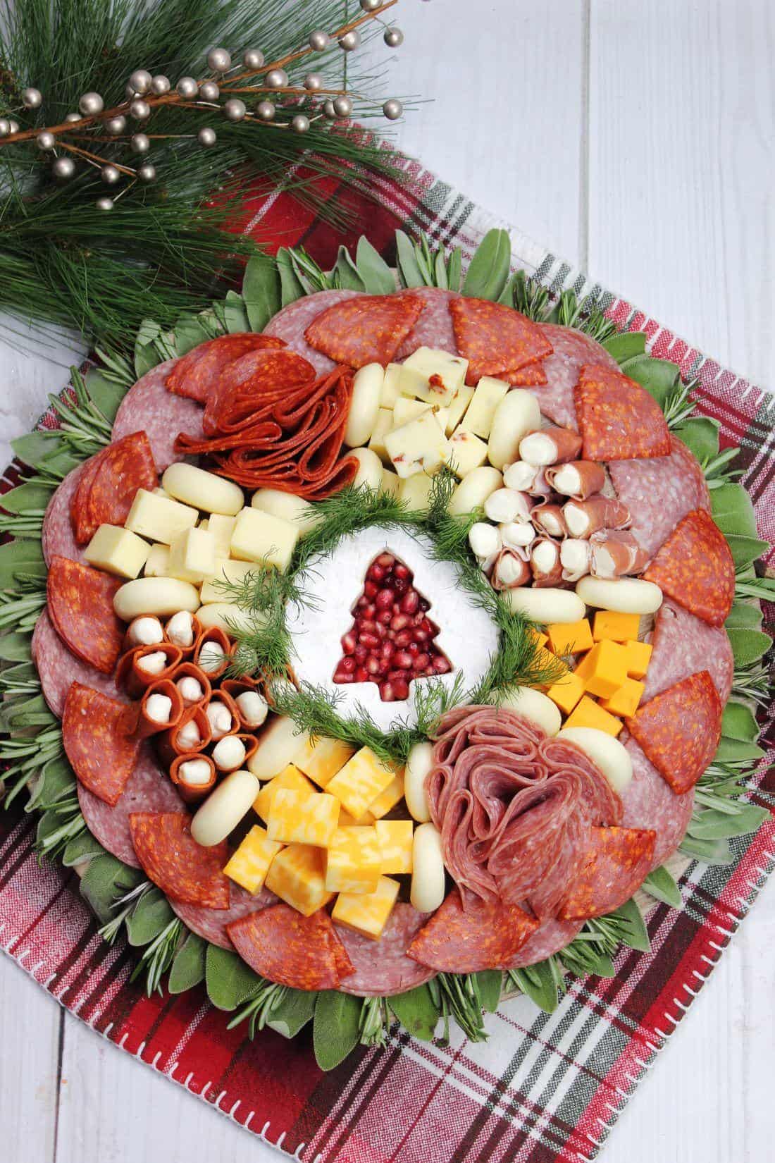 Meat and Cheese Charcuterie Board