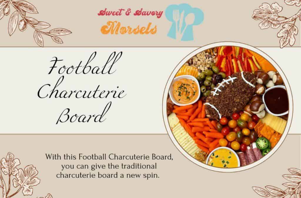 Football Charcuterie Board