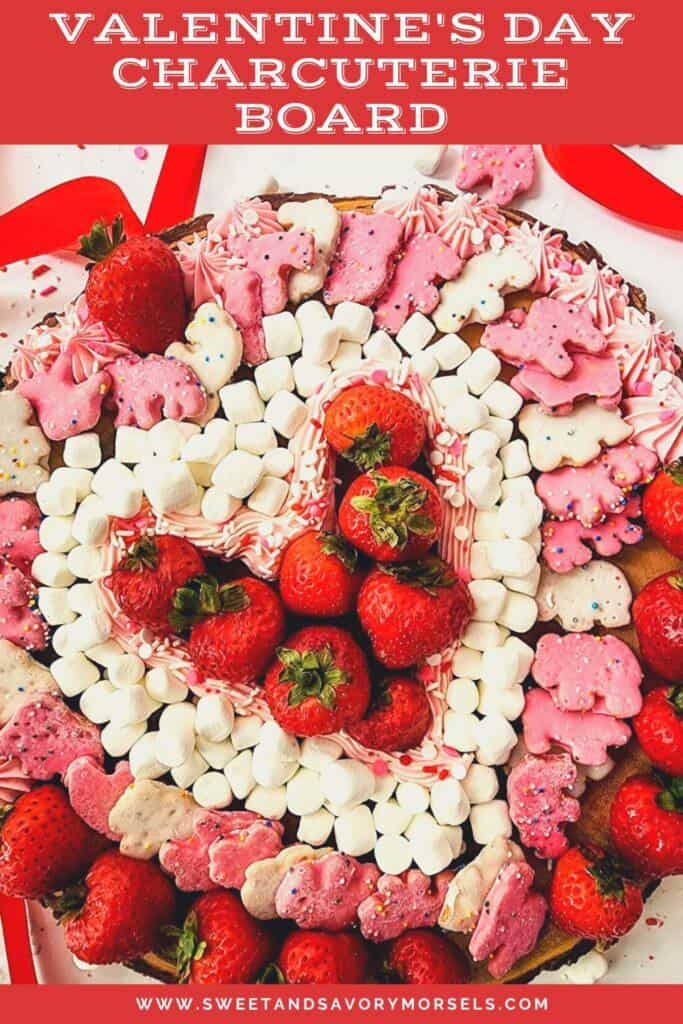 Valentine's Day charcuterie board