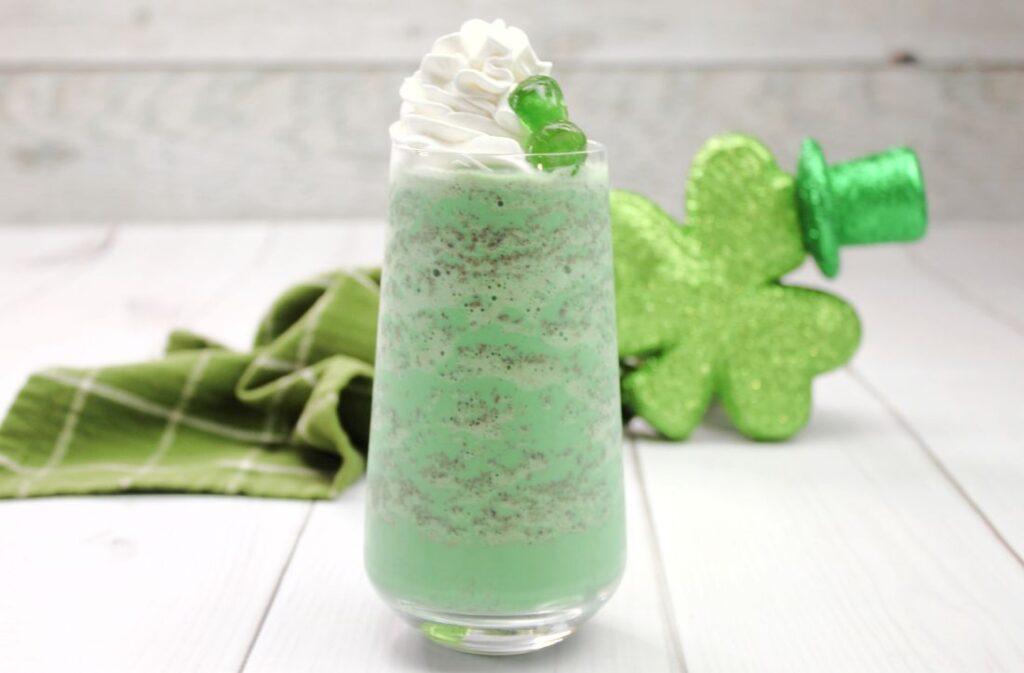 Mint Chip milkshake 4 Mint Chip Milkshake