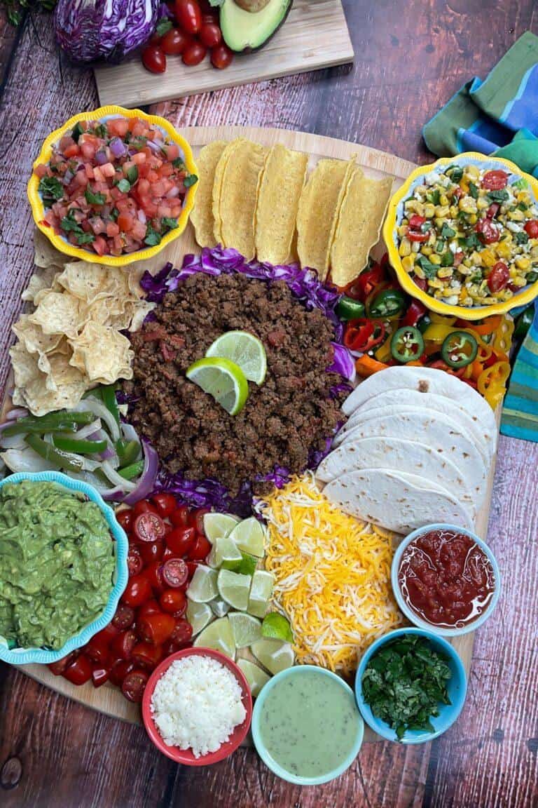 Taco Charcuterie Board