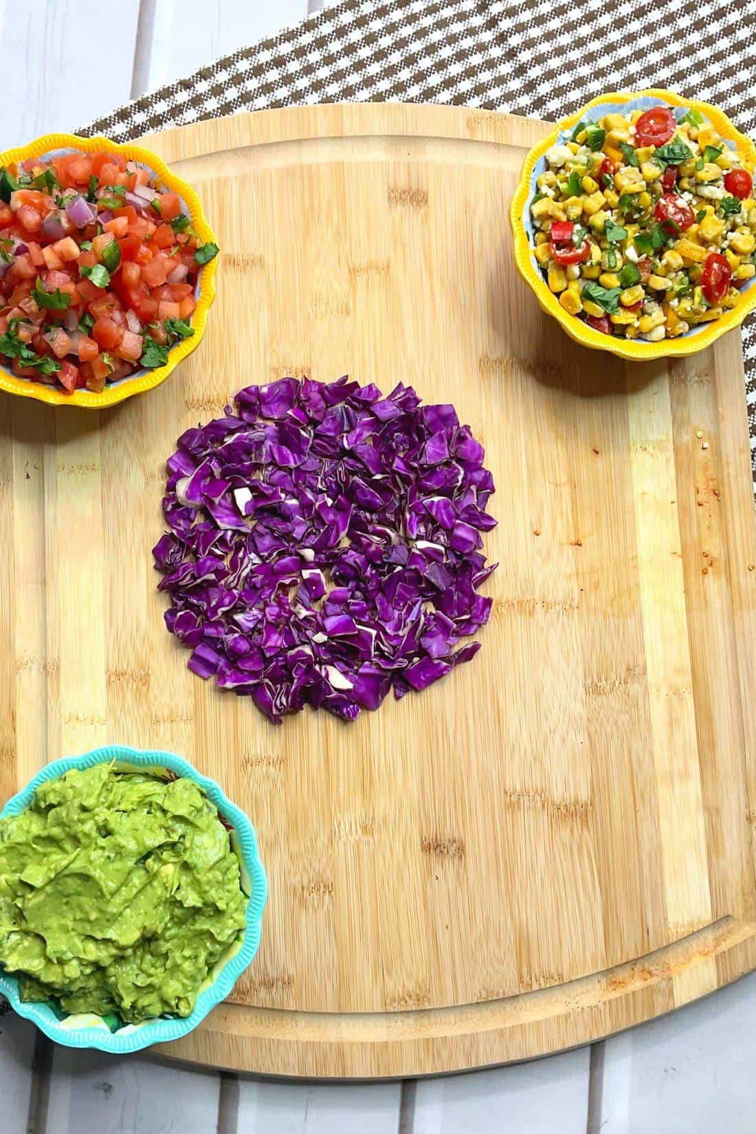 Taco Charcuterie Board Prep
