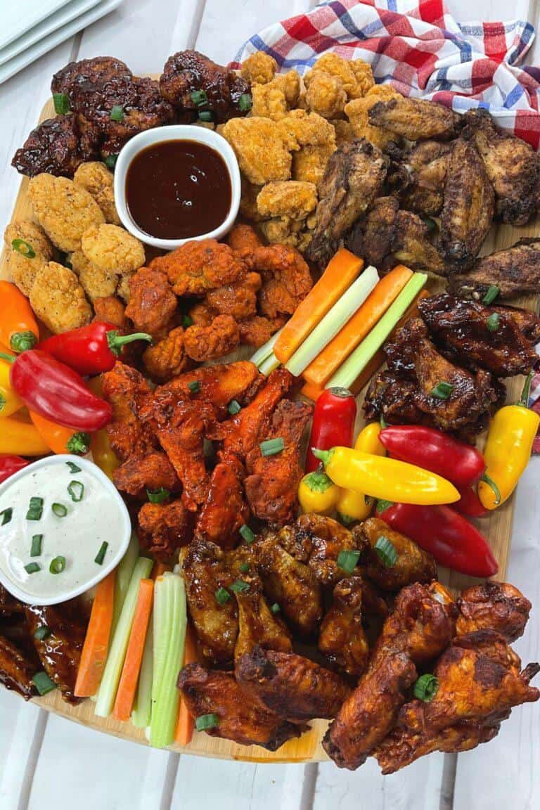 Chicken Wing and Tender Board