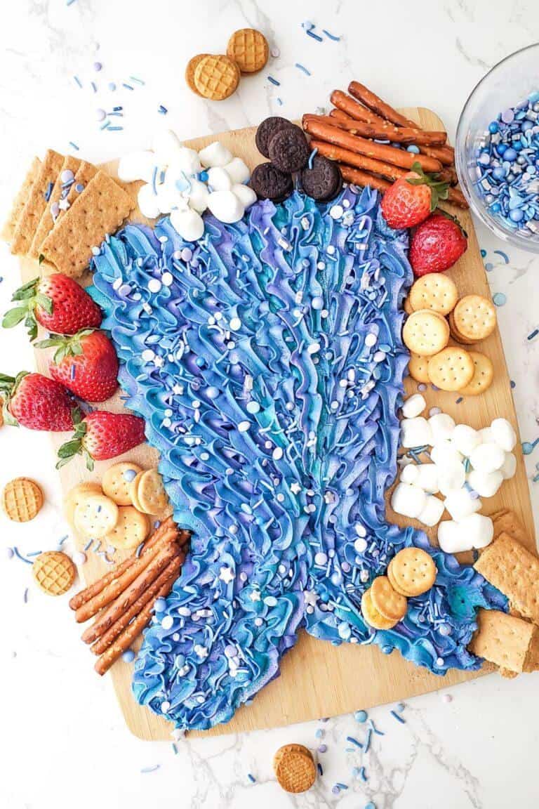 Mermaid Cream Cheese Butter Butter Board