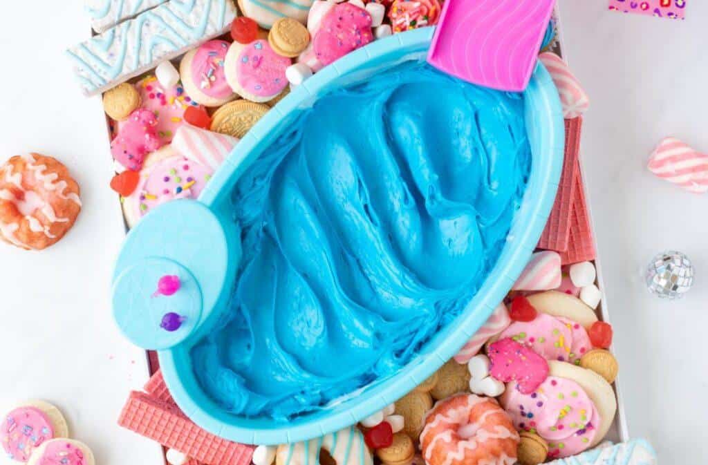 Barbie Pool Frosting Board