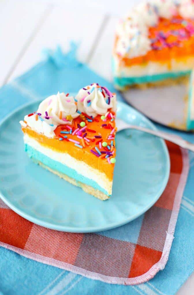 Triple Layer Pumpkin Sugar Cookie Cheesecake - No Bake 11 PUMPKIN SUGAR COOKIE CHEESECAKE