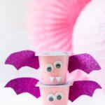 DIY Bat Pudding Cups