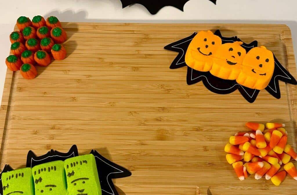 Candy Corn and Pumpkins