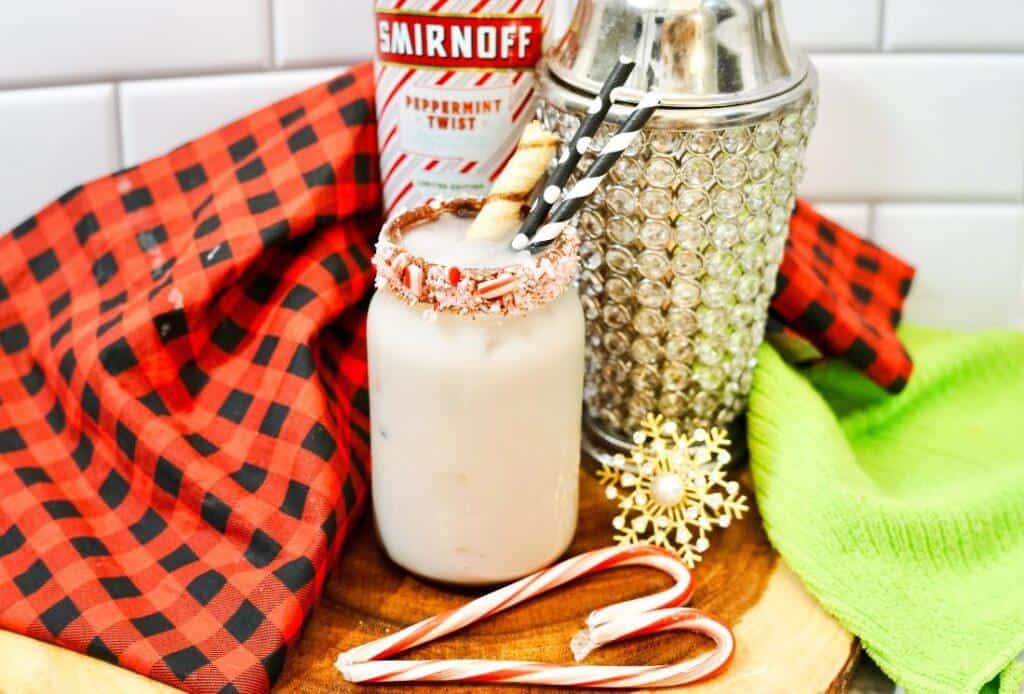 Tipsy Peppermint Mocha Boozy Cocktail Recipe