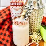 Tipsy Peppermint Mocha Boozy Cocktail