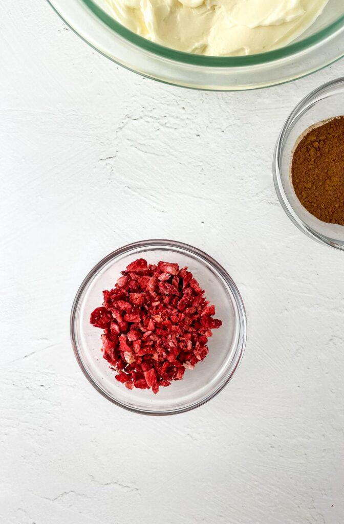 Set Crushed Strawberries to the Side