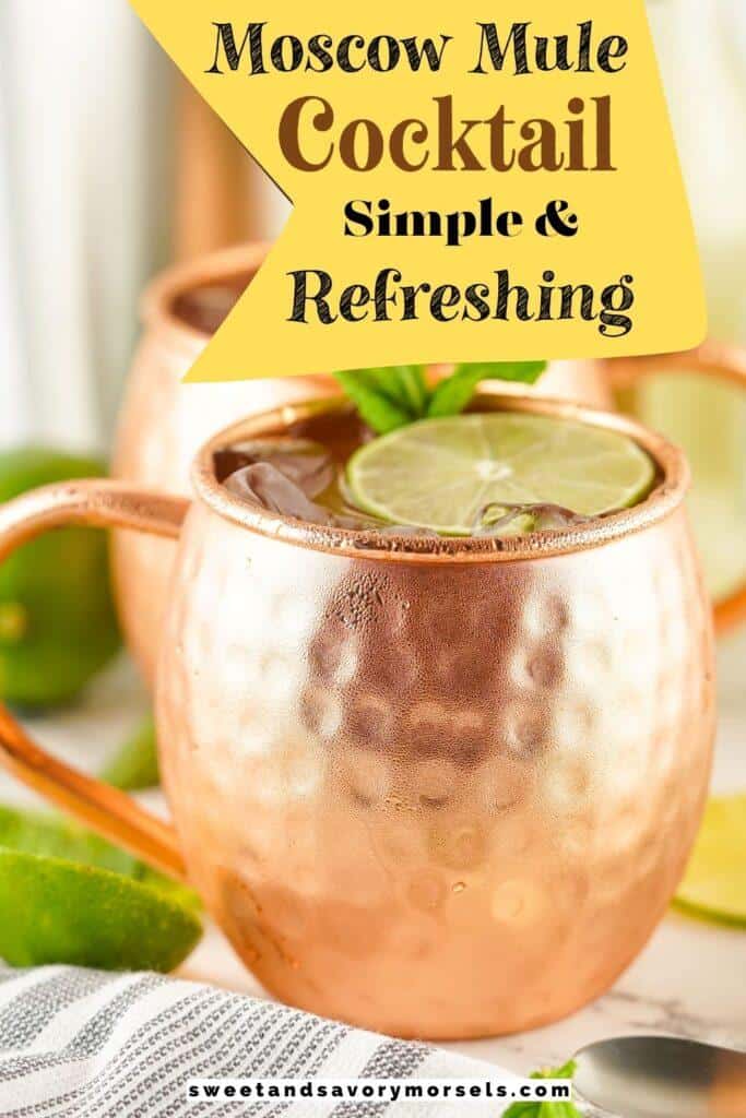 Moscow Mule Cocktail: Simple & Refreshing