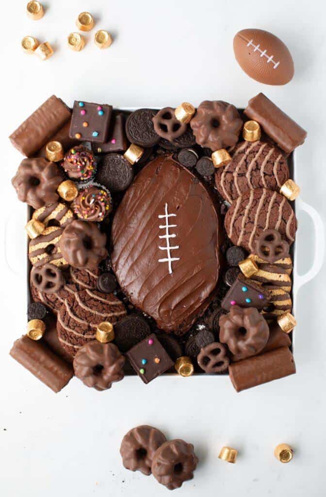 Football Frosting Board Process 6